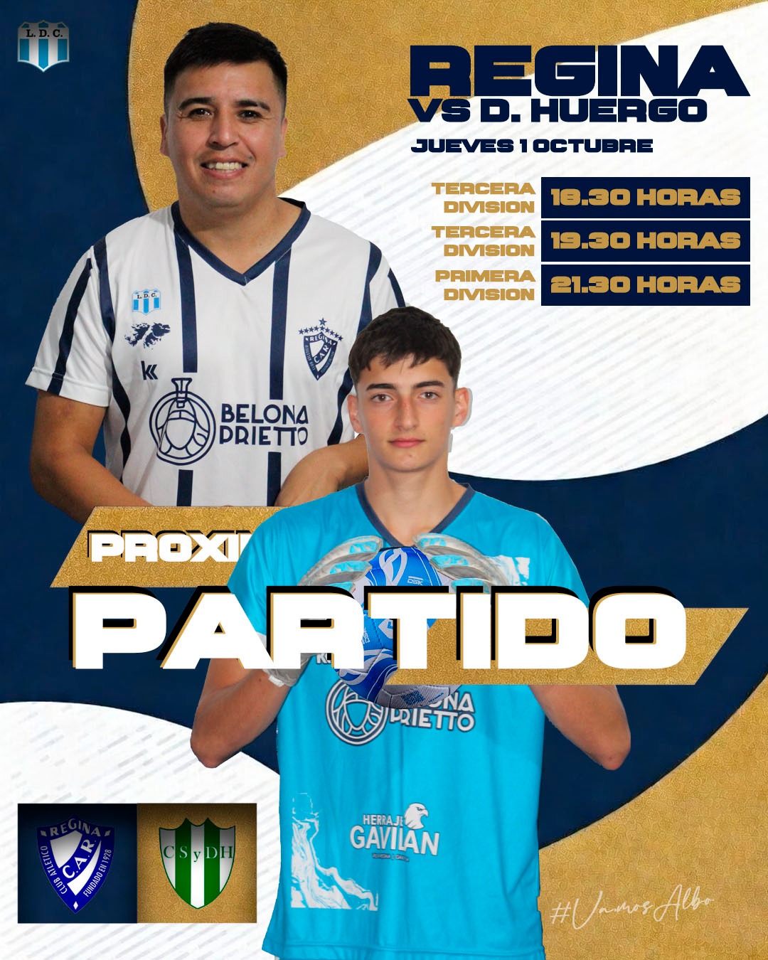 ESTE JUEVES JUGAMOS EN CASA POR LA LIGA